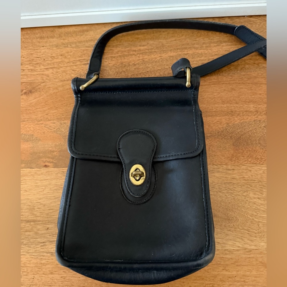 Vintage Coach Murphy Bag in Black